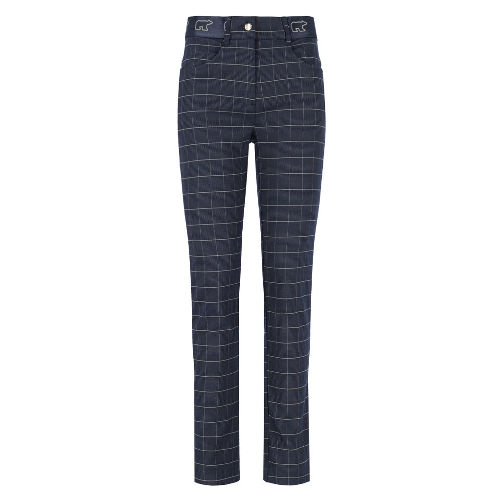 JN L PANT JNW70778 PLAID - Women's Golf Pants by Jack Nicklaus
